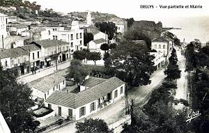 DELLYS - VUE PARTIELLE ET MAIRIE